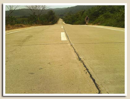 la route retour